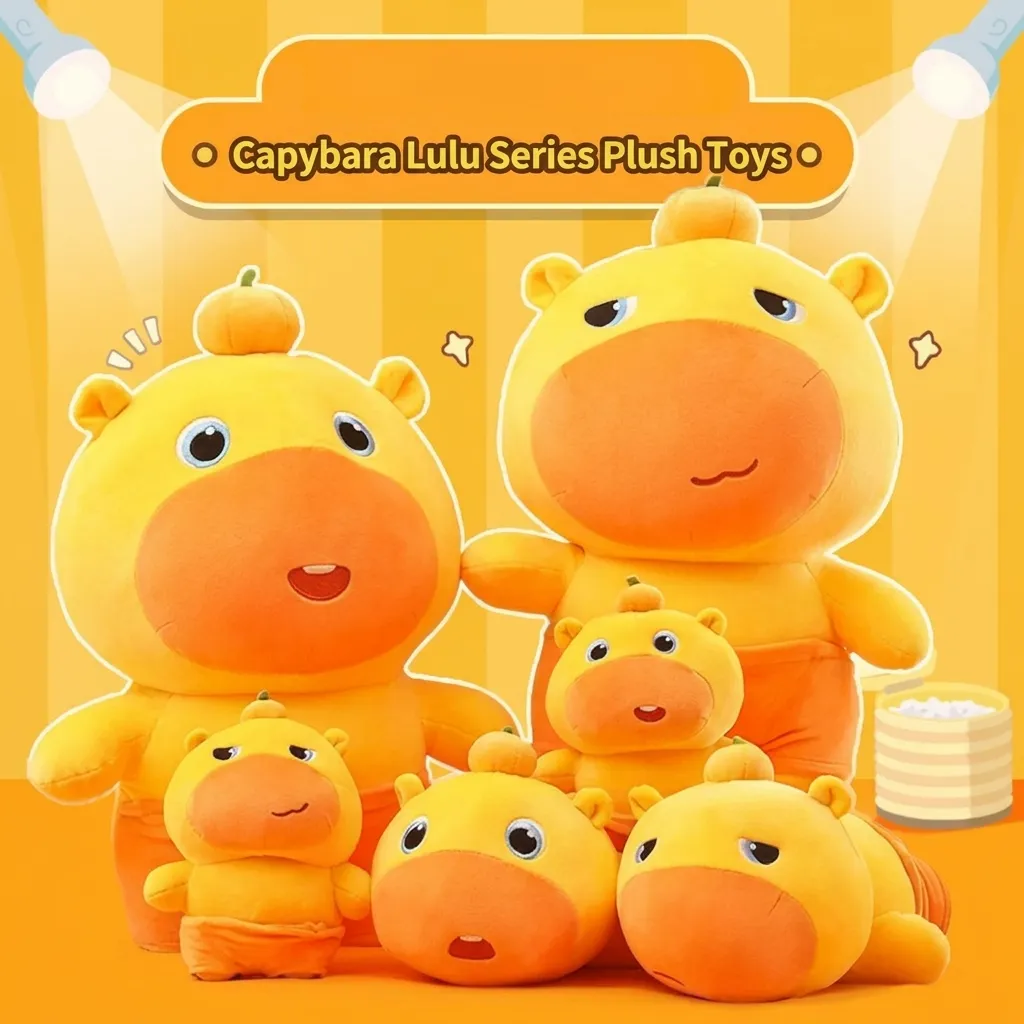 Offizielles Duoai Capybara Lululu Plüschtier Süße Capybara Kuscheltier Puppe Weiche Tasche Anhänger Geschenk Für Kinder Damen Capybalu