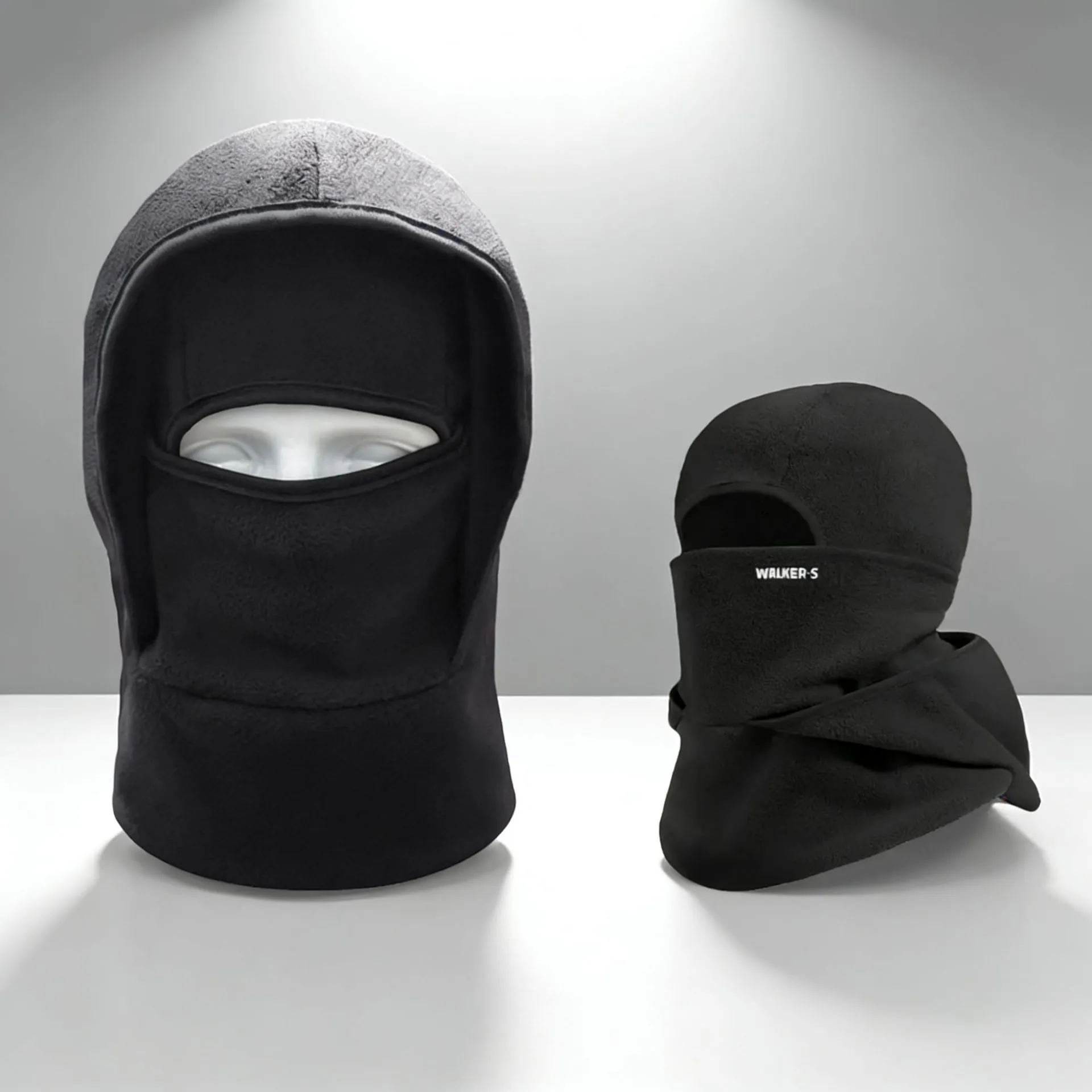 Unisex Winter Balaclava Ski Mask Warm Fleece Cycling Hat Windproof Neck Gaiter Outdoor Climbing Headgear For Men Women
