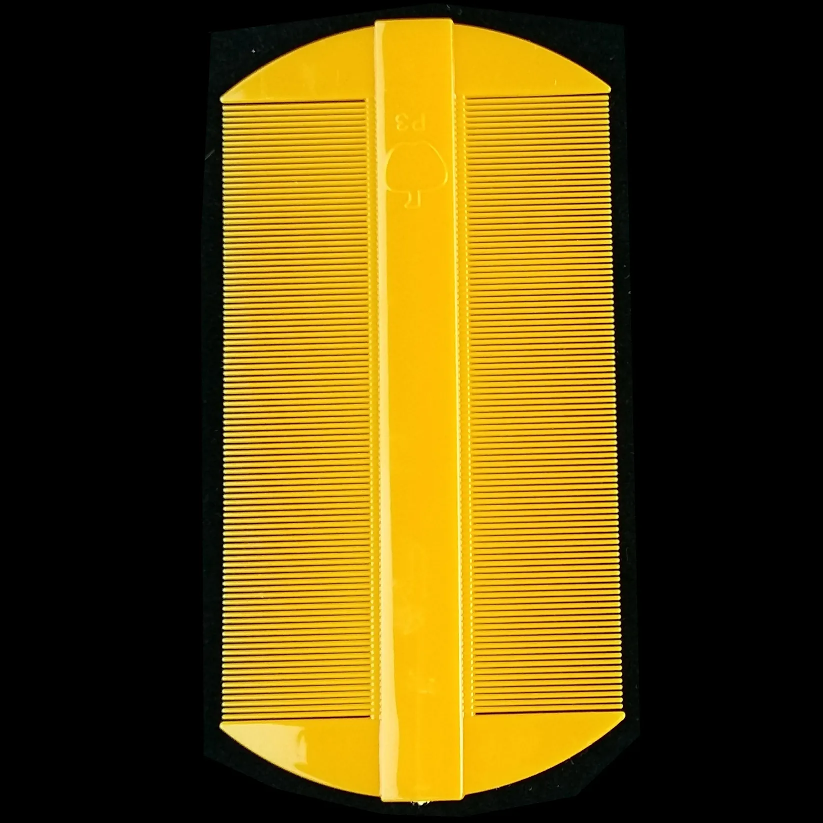 P3 Plastic Double-Sided Fine-Tooth Lice Comb For Scalp Cleaning Dandruff Removal Hair Grooming Tool Scalp Care Accessory