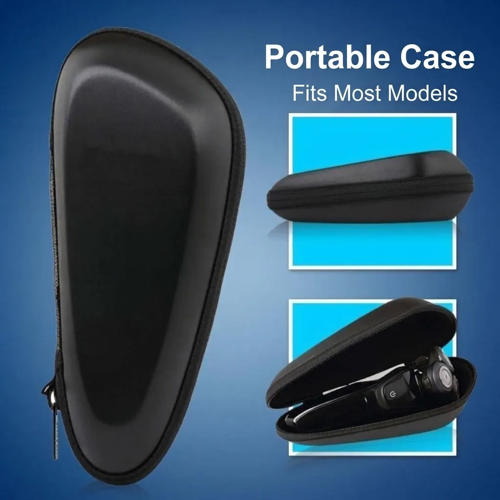 Universal Electric Shaver Storage Case Hard EVA Oxford Cloth Portable Travel Razor Carrying Bag Waterproof Shockproof Organizer For Men