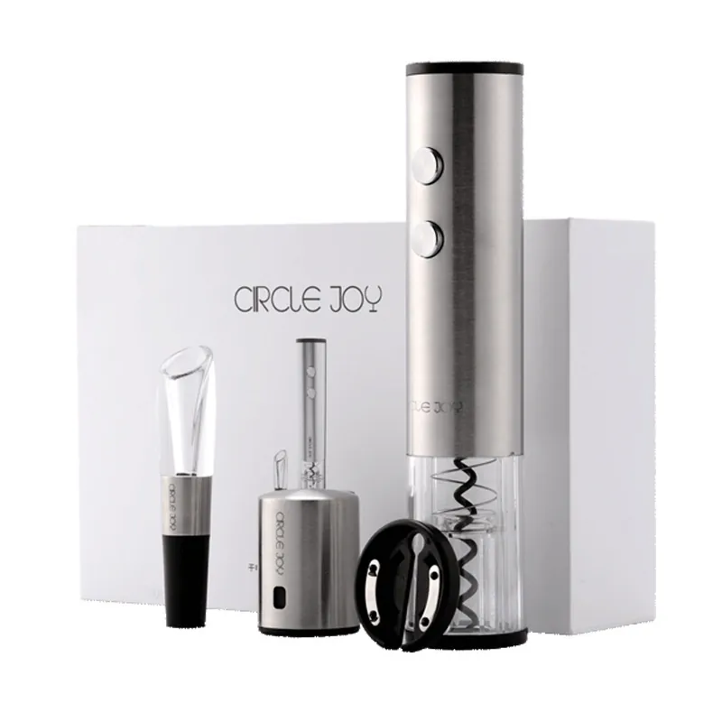 Circle Joy Automatischer Elektrischer Weinöffner Multifunktionales Weinzubehör Für Heim Bankett Party Geschenk Für Weinliebhaber