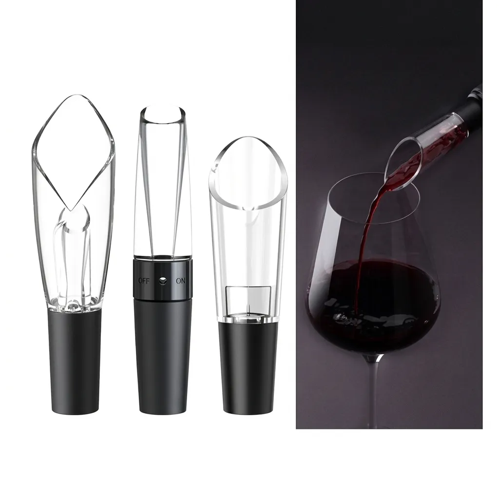 Acryl Rotwein Belüfter Ausgießer Multifunktions Schneller Dekanter Auslauf Für Bar Restaurant Party Zubehör Haus Wein Werkzeuge