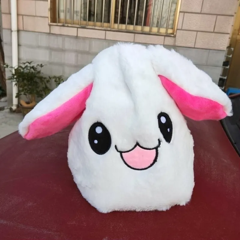 Cappello di Peluche Interattivo Elettrico Orecchie Mobili Unicorno Coniglio Giocattolo Regalo di Natale Per Bambini Unisex Copricapo da Festa