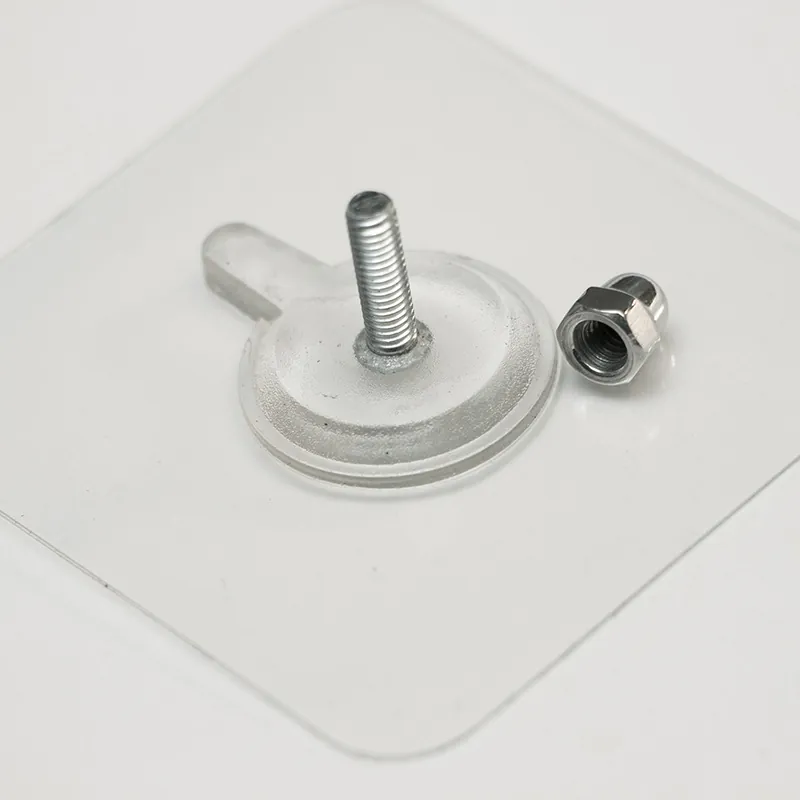 Modern Transparent Adhesive Non-Marking Screw Wall Hooks Heavy Duty Punch-Free Photo Frame Mount Hanger Simple Home Organization Hardware
