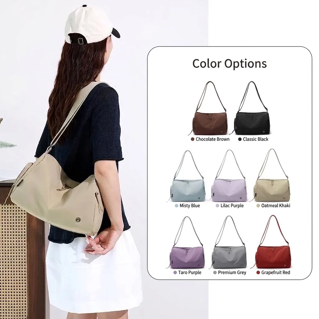 Waterproof Nylon Sports Gym Bag Women Men Travel Duffel Bag With Shoe Compartment Dry Wet Separation Yoga Swimming Bag