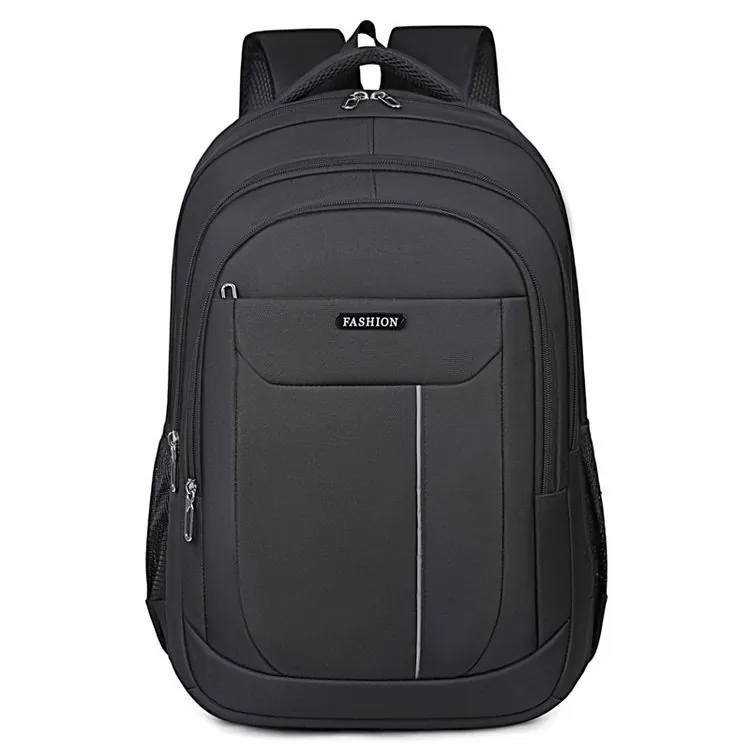 Large Capacity Oxford Cloth Business Backpack Men's Multi-functional Commuter Bag With 15.6 Inch Laptop Compartment Multi-layer Storage Travel Daypack Waterproof Reflective Strip
