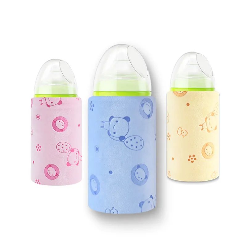 USB Baby Flaschenwärmer Tasche Diamant Samt Konstante Temperatur 3 Stufen Einstellbare Heizung Tragbare Milch Heizung Beutel