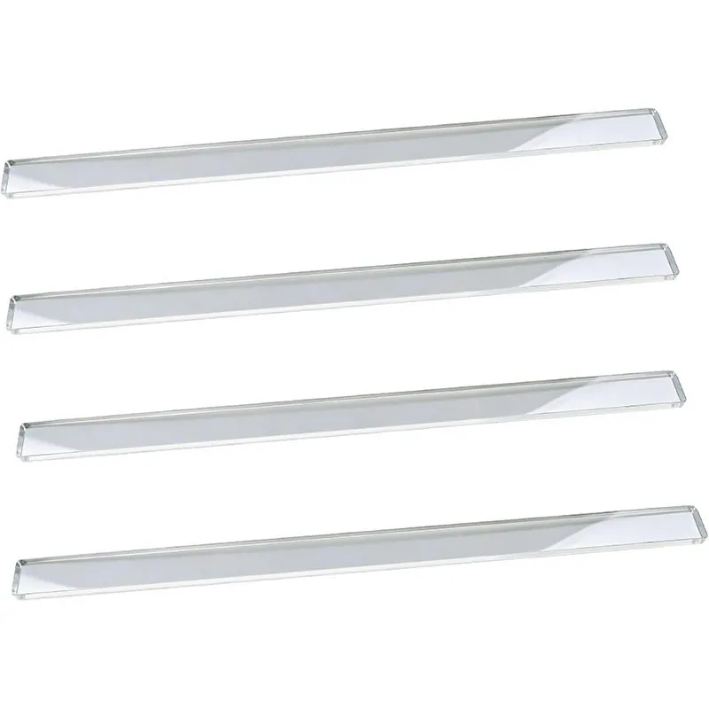 Transparent Acrylic Mahjong Pushers For Board Game Clear Mahjong Tile Alignment Aid Tool Players Accessory