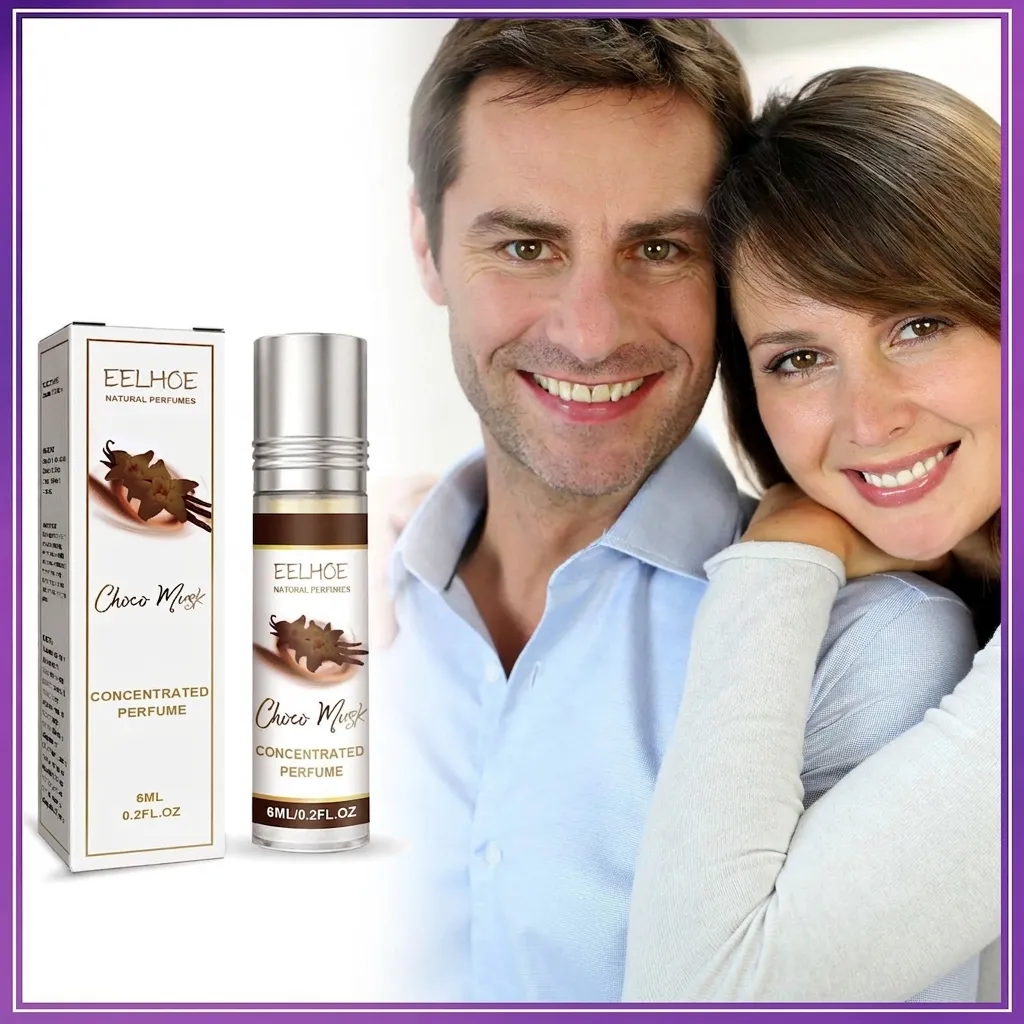 EELHOE Choco Musk Konzentriertes Parfümöl Rollerball Duft Vanille Noten Für Damen Herren Langanhaltendes Tragbares Reise Parfüm Geschenk