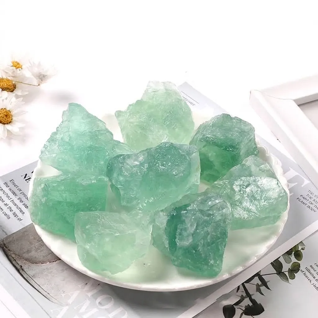 Natürliche Kristall-Chips Rohstein Unregelmäßige Felsen Für Aromatherapie Diffusor Aquarium Dekoration Büro Home Schreibtisch Ornament
