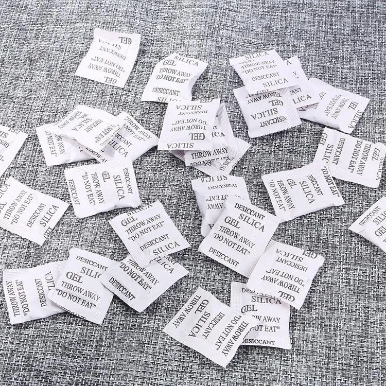 Silica Gel Desiccant Packets Moisture Absorber Dehumidifier For Clothes Bags Jewelry DIY Accessories Storage White Silica Gel Bags