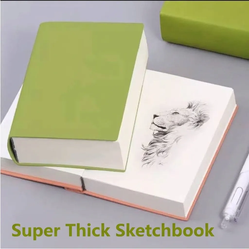 A6 Verdicktes Notizbuch 720 Seiten Kunstleder Einband Blanko Liniert Journal Tagebuch Skizzenbuch Für Schüler Büro Schulbedarf