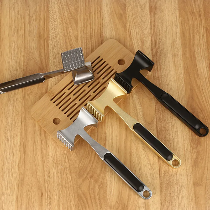 Doppelseitiger Fleischklopfer Aus Aluminiumlegierung Mit Rutschfestem Griff Profi Schnitzelklopfer Für Steak Geflügel Küche