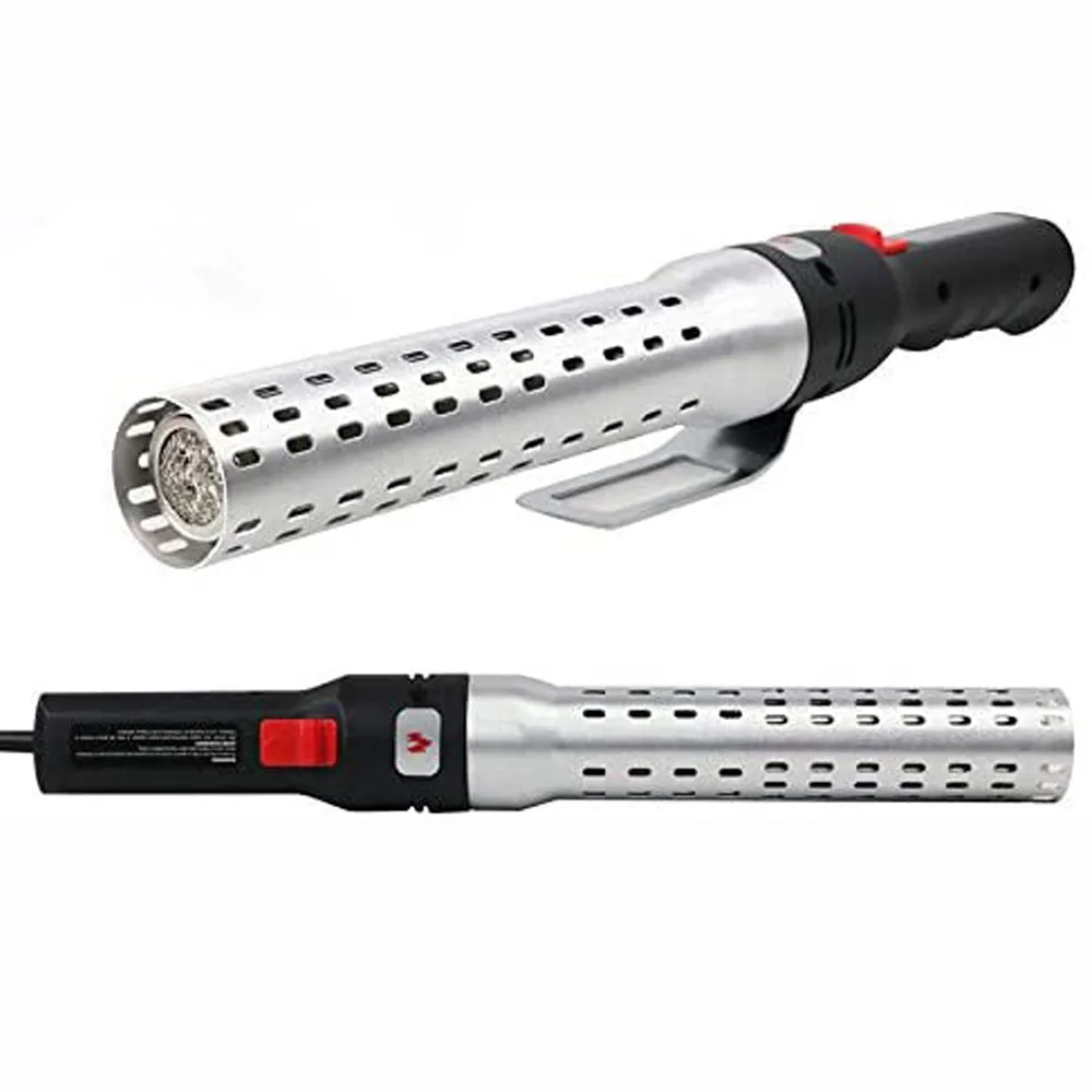 Accenditore Elettrico per Carbone 1500W Accensione Rapida per Barbecue in Acciaio Inossidabile con Protezione Termica