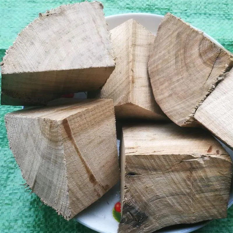 Natural Apple Cherry Hickory Oak Wood Chunks For Meat Smoking BBQ Smoker Flavoring Professional Grilling Accessories