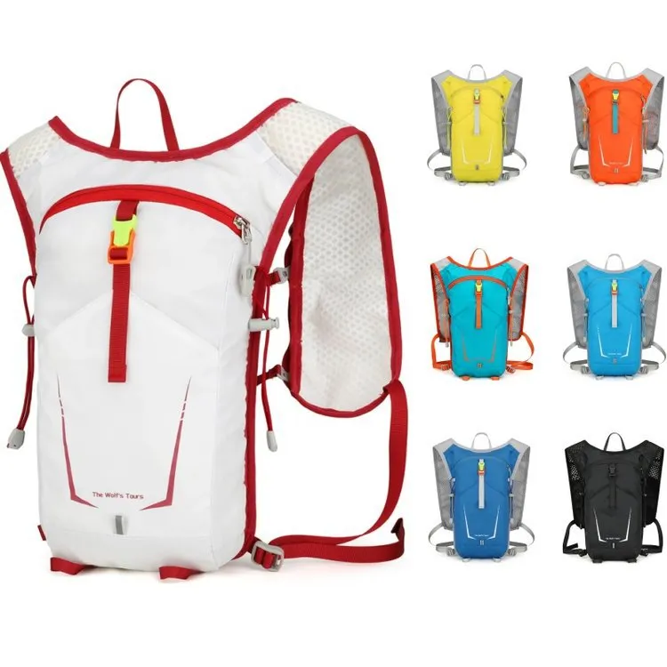 Ultra Light Sport Backpack For Cycling Running Marathon Outdoor Hydration Vest Daypack Waterproof Reflective Hiking Bag Unisex Back Pack