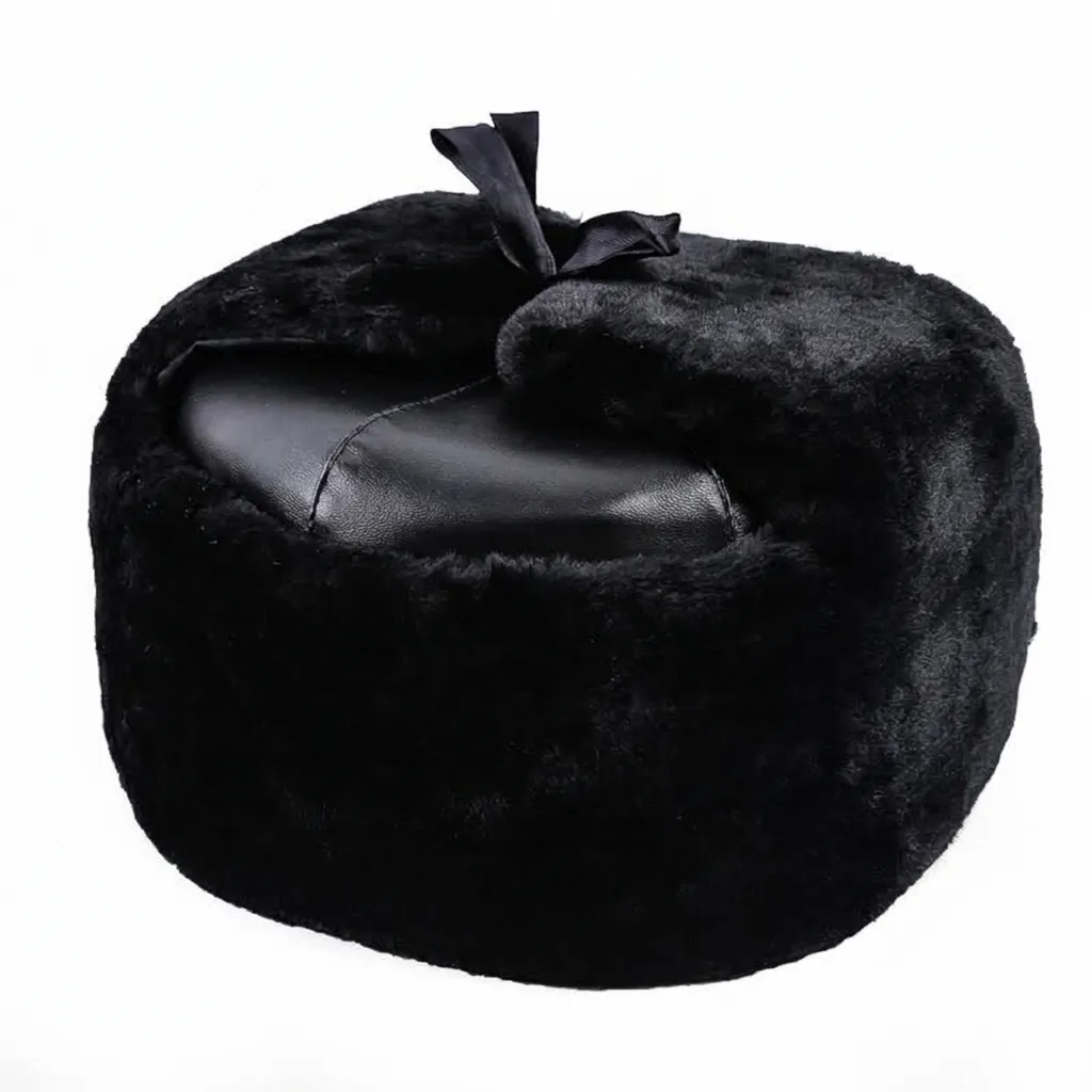 Gorro de Trampero de Invierno para Hombre y Mujer Gorro Lei Feng Cálido a Prueba de Viento con Orejeras de Piel Sintética