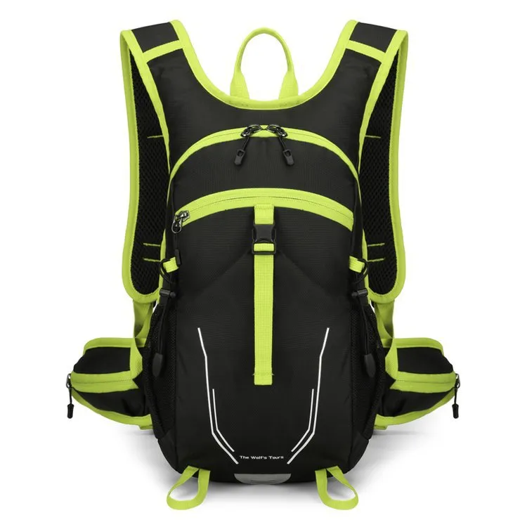 Lightweight Nylon Sports Backpack Breathable Abrasion Resistant Running Hiking Backpack Reflective Cycling Bag For Marathon Men Women Outdoor