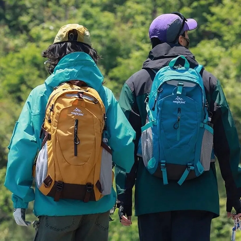 Grote Capaciteit Oxford Doek Bergsteiger Rugzak Voor Heren Dames Outdoor Wandelen Reizen Ademend Lichtgewicht