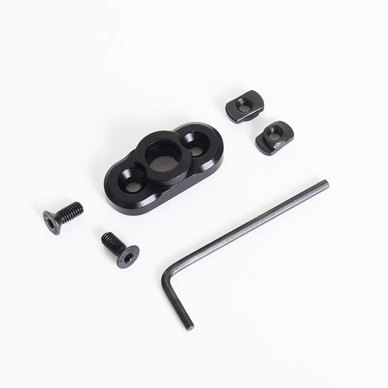 Support Pivotant de Sangle QD en Alliage Tactique Avec Boucle à Libération Rapide et Clé Hexagonale Accessoires de Ceinture