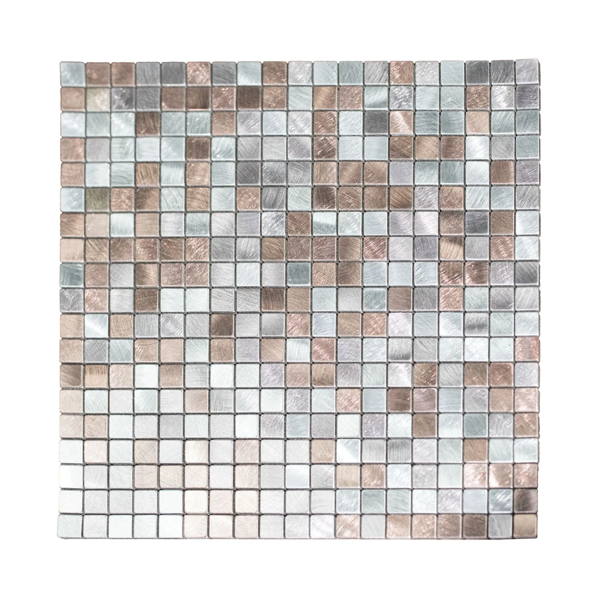 Sticker Mural Mosaïque 3D Auto-Adhésif Moderne en PVC Aluminium Imperméable Résistant à l'Huile Crédence Tuile Pour Cuisine Salle de Bain Décoration Maison