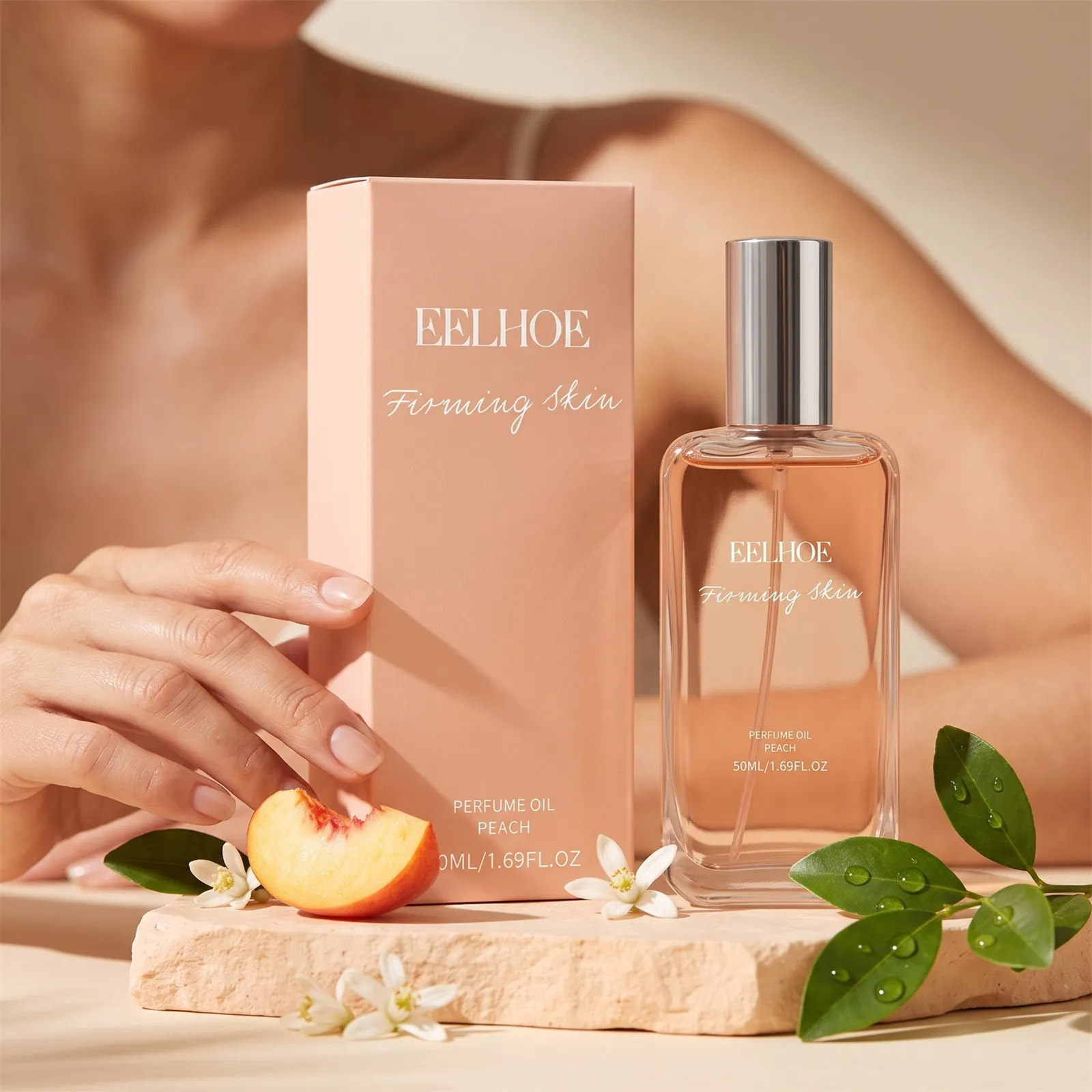 EELHOE Perzik Parfumolie Voor Huidversteviging En Hydratatie Lichaamsgeur Elegante Natuurlijke Geur Voor Dames Dagelijks Reizen