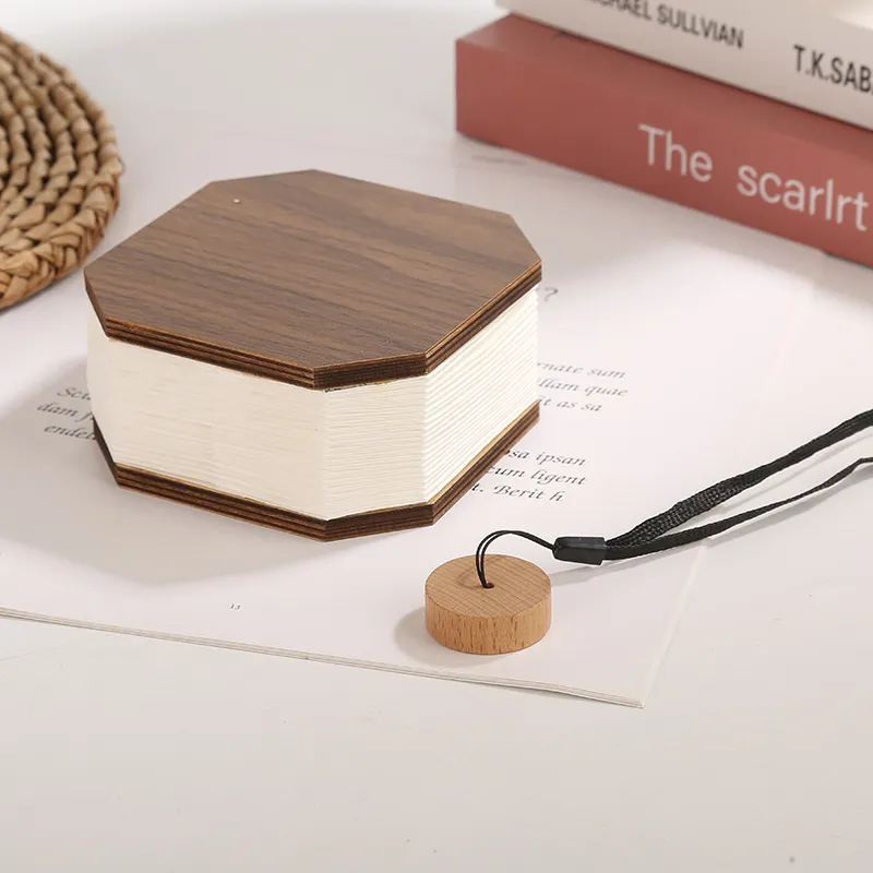 USB Oplaadbare Opvouwbare Accordeon Boek Lamp Hout Sfeer Draagbare Nachtlampje Creatieve Vouwen Bureaulamp Huisdecoratie