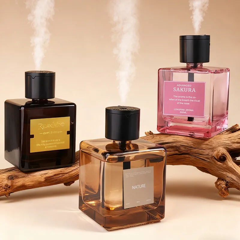 Automatischer Spray Aromatherapie Diffusor Lufterfrischer Elektrischer Duftdiffusor Glasflasche Heim Wohnzimmer Dekoration