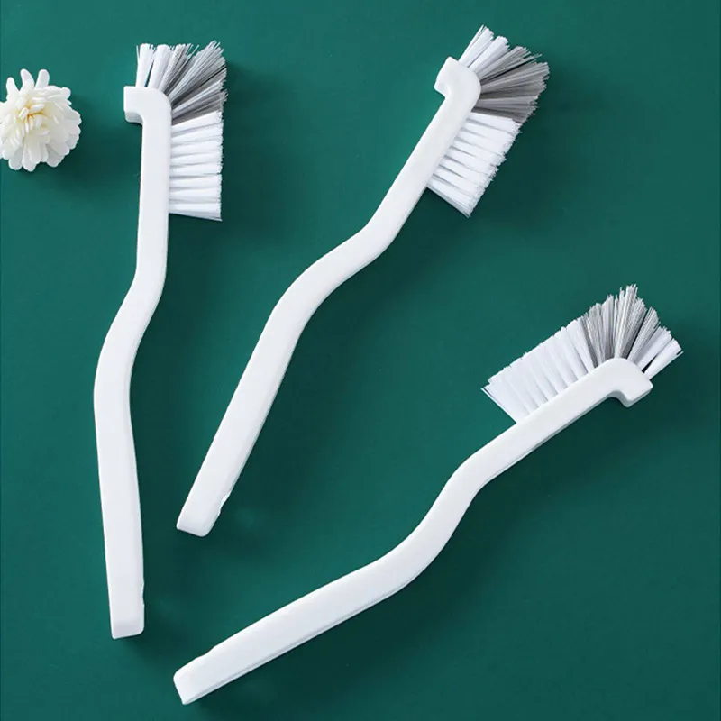 Brosse De Nettoyage Japonaise À Long Manche En Plastique Brosse En L Pour Fentes Et Gobelets Angle Mort Cuisine Multifonctionnelle Pour Bouteilles Blender