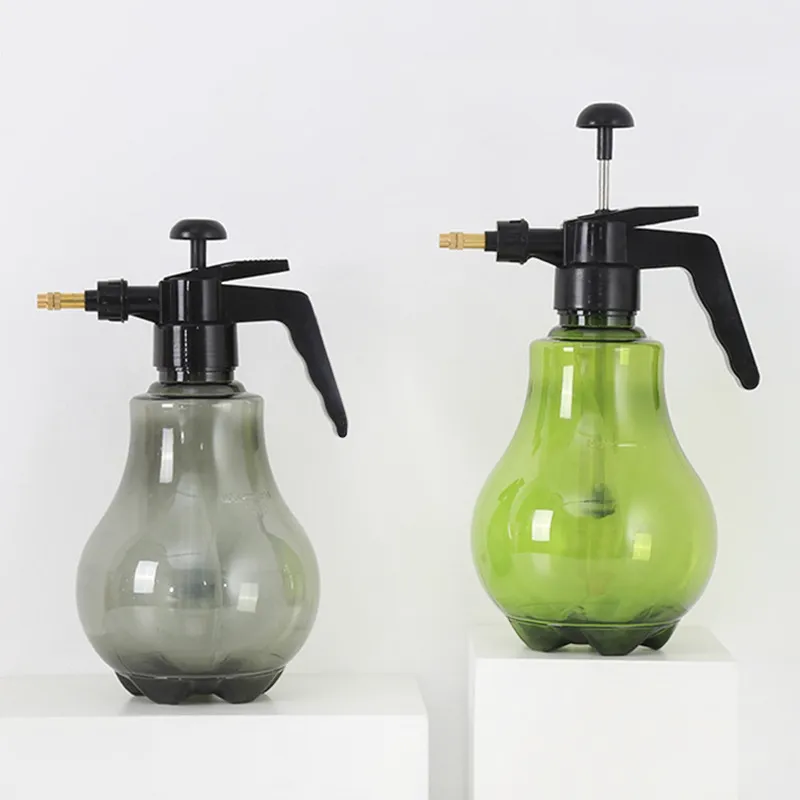 Household Large Capacity Pneumatic Watering Can 1.5L Plastic Plant Sprayer Pressure Sprinkler Bottle Garden Gardening Tools