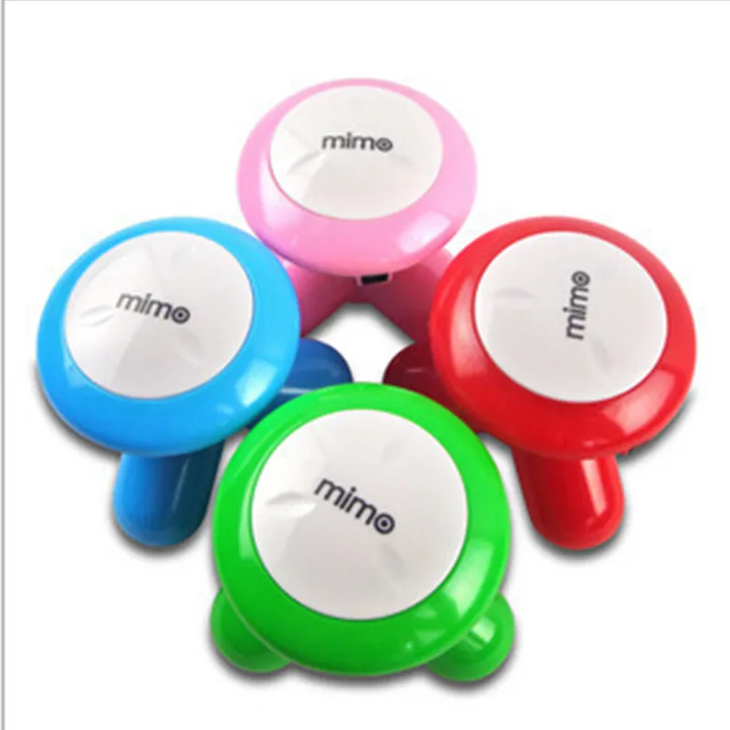 Mini Electric Triangle Massager Portable USB Powered Body Neck Relaxation Tool Handheld Relaxation Device