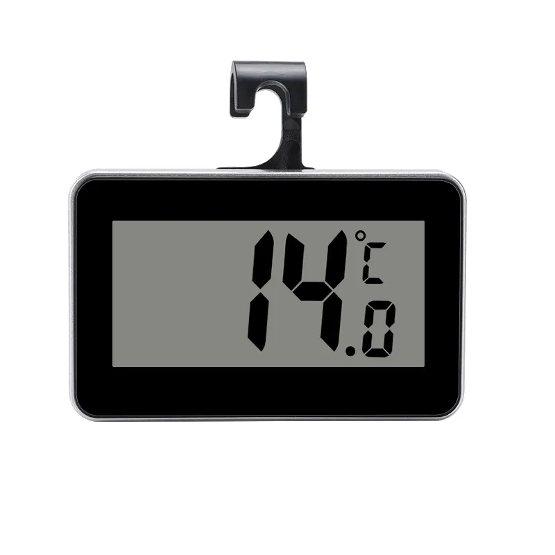 Mini Termómetro Digital para Refrigerador Monitor de Temperatura Electrónico con Gancho Dispositivo Portátil