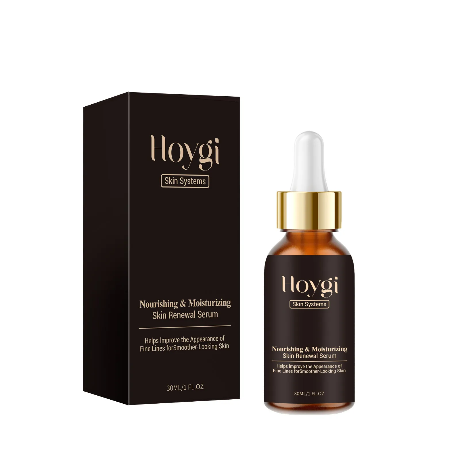 Siero Idratante Viso Liquido per la Cura della Pelle Idratante Con Acido Ialuronico Retinolo Essenza Antietà Flacone Contagocce in Vetro
