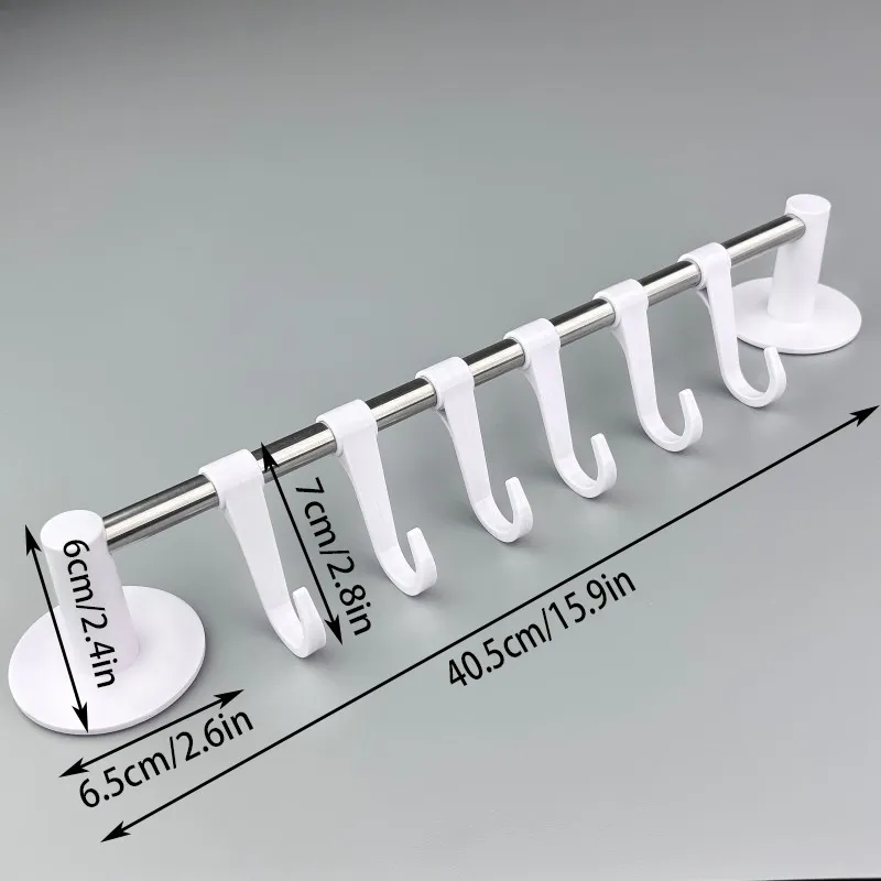 Toallero de Acero Inoxidable Sin Perforaciones Soporte de Toalla de Baño Montado en la Pared Estante Simple Organizador de Almacenamiento Moderno