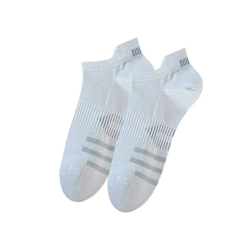 Herren Casual Sport Socken Atmungsaktive Baumwollmischung Mesh Laufschuhe Socken