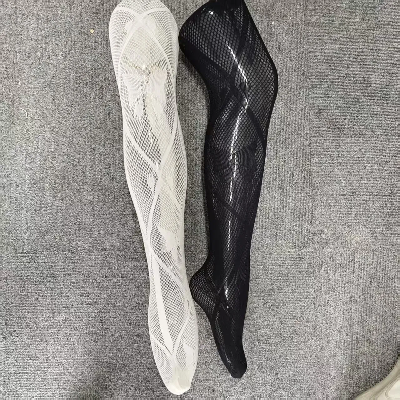Mädchen Sommer Mesh Strumpfhose Atmungsaktiv Durchbrochen Lolita Prinzessin Pantyhose Süße Schleife Diamant Muster Kinder Leggings