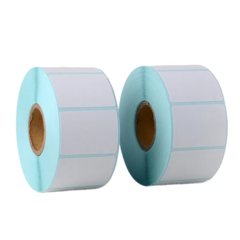 Thermal Barcode Label Paper Thermal Adhesive Sticker Roll Waterproof Oilproof For Thermal Printer Supplies