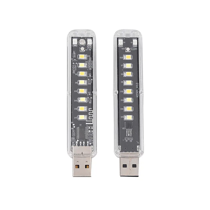 Luz Nocturna USB con Control de Voz Inteligente Compañero de Aire Acondicionado Control Remoto Infrarrojo Lámpara LED Sin Internet
