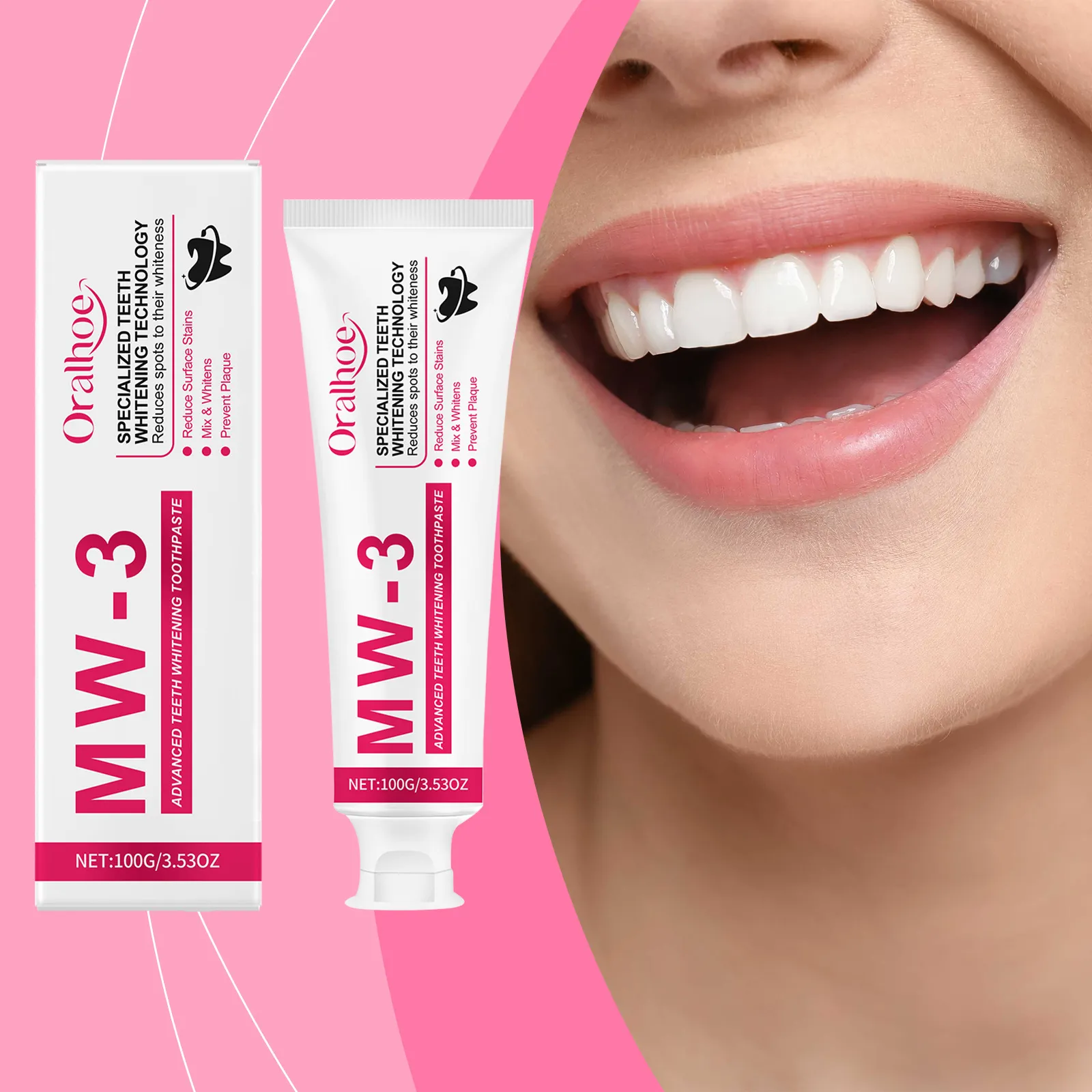 Dentifrice Blanchissant Avancé Nettoyage Quotidien En Douceur Élimination du Tartre Haleine Fraîche Soins Bucco-Dentaires