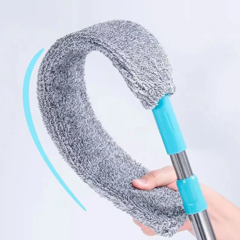 Plumero Telescópico Herramienta de Limpieza Doméstica Plumero de Chenilla Extensible Para Fondo de Cama y Hueco de Muebles