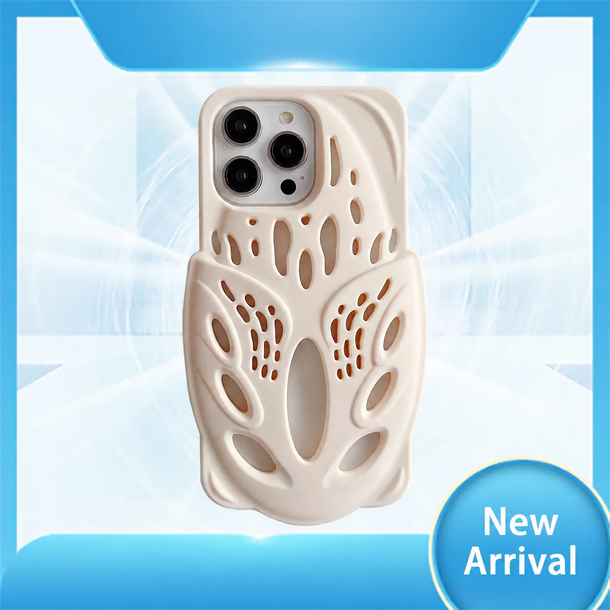 Silicone Hollow Slippers Design Phone Case For Apple iPhone Back Cover Anti Drop Shockproof Fashion Shell