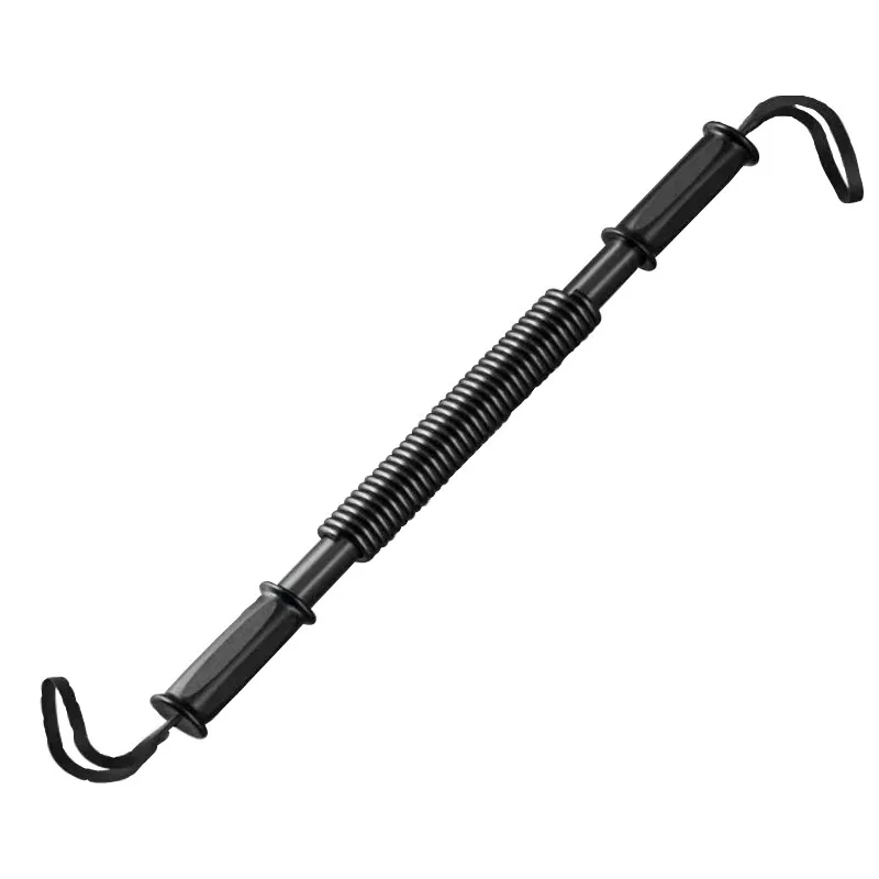 Attrezzatura per Fitness Domestico da Uomo Barra a Molla Power Twister Barra per Allenamento Muscoli Petto e Braccia Esercitatore in Acciaio