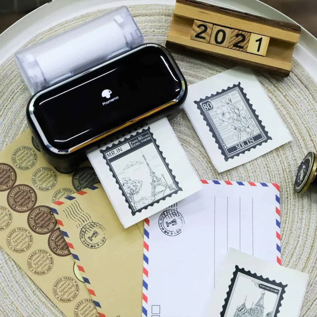 Thermal Printer Paper Roll Self Adhesive Thermal Paper Universal Label Paper For Thermal Printer Printing Supplies