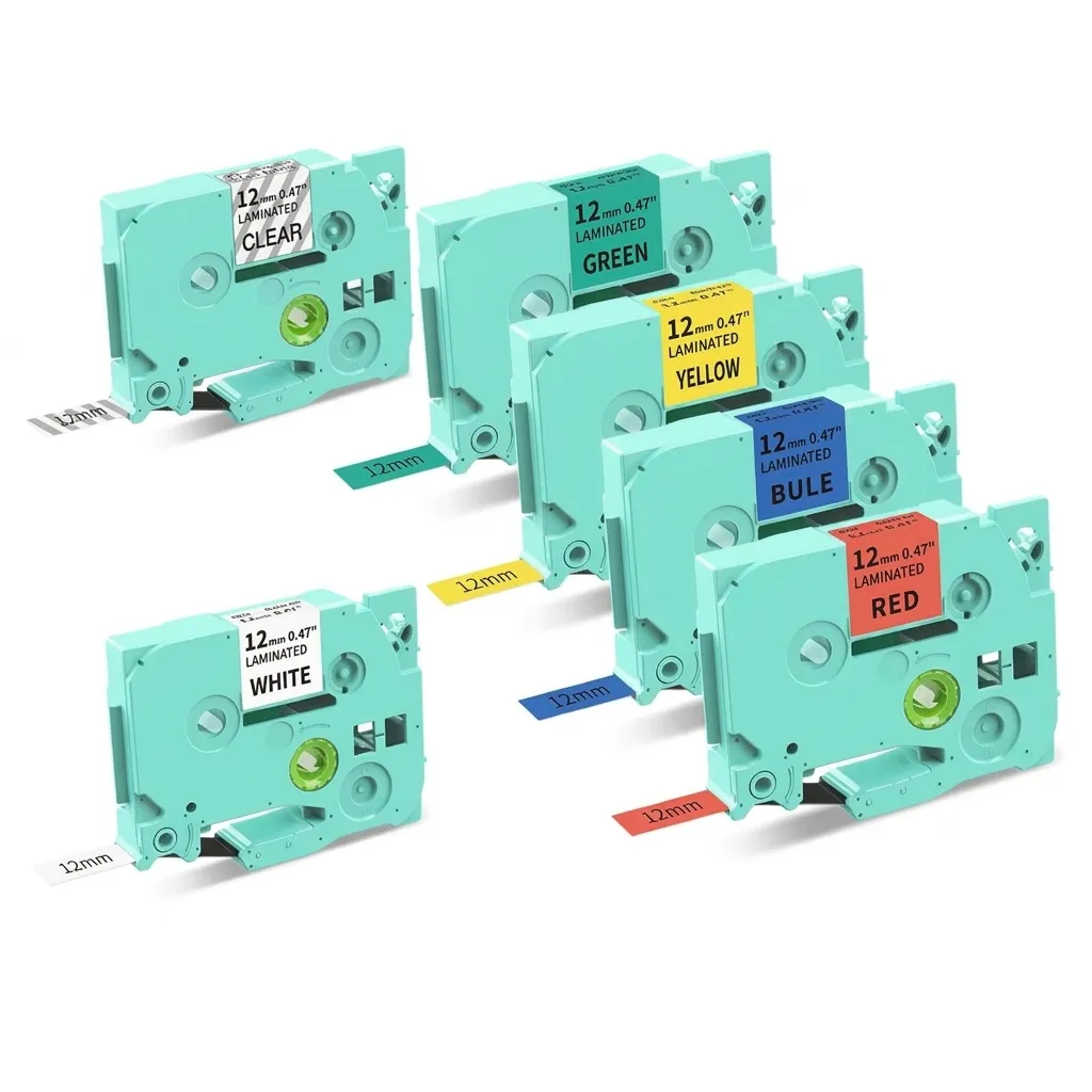 Universal Replacement Label Tape Laminated Tape Compatible With Label Printer Office And Home Organization Supplies