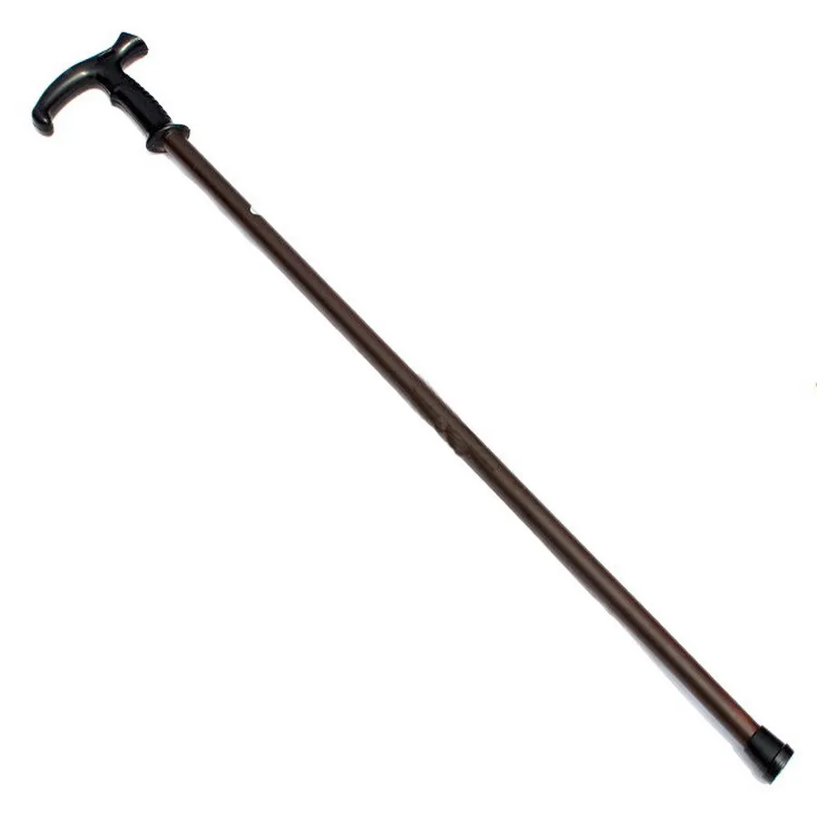 Aluminiumlegierung T Griff Wanderstock Rutschfest Ältere Gehstock Outdoor Trekking Ausrüstung Für Wandern