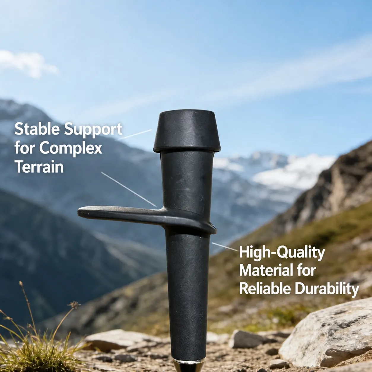 Copertura per Punta di Bastoncino da Trekking All'Aperto Ricambio per Bastone da Trekking Cesto per Fango Accessorio