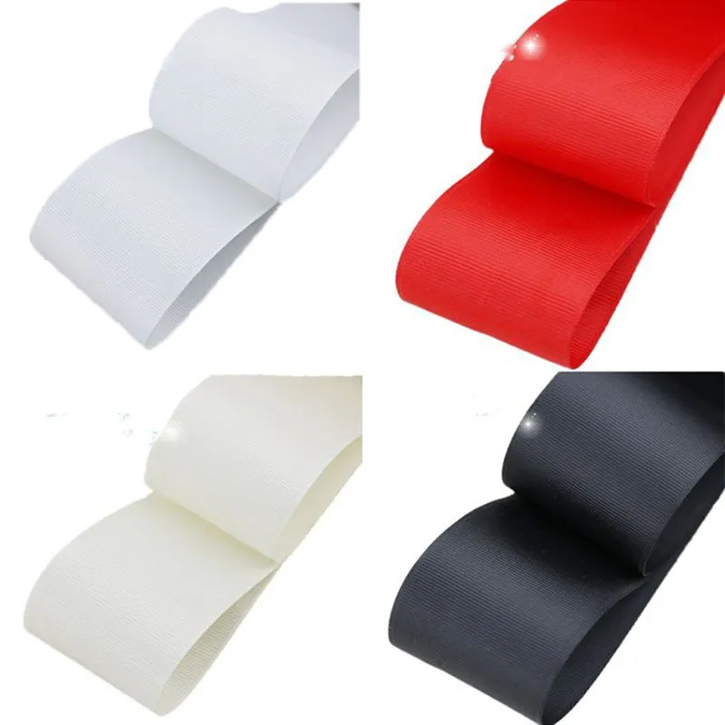 Rotolo di Tessuto in Nastro Grosgrain Monocolore Per Confezioni Regalo Fiocchi DIY Decorazione