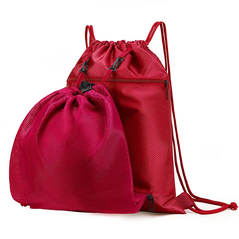 Oxford Cloth Basketball Backpack Sports Training Drawstring Large Capacity Storage Bag Gym Sport Backpack