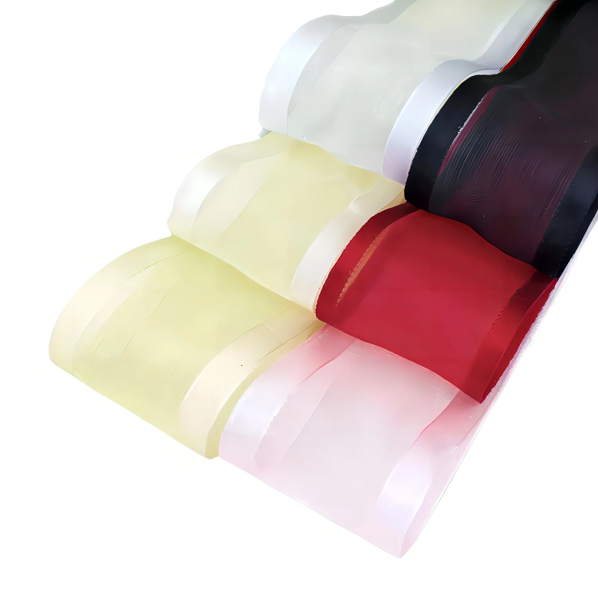 Wide Sheer Ribbon Translucent Polyester Ribbon For Gift Box Packaging Flower Bouquet Decor Wedding Party Crafts
