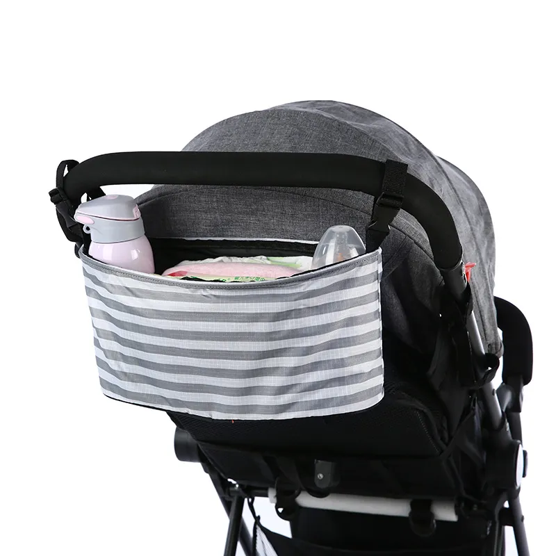Baby Stroller Organizer Bag Multi-Functional Waterproof Oxford Storage Bag Stroller Accessories Prams Hanging Storage Bag